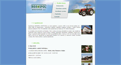 Desktop Screenshot of agrospol-hostovice.cz